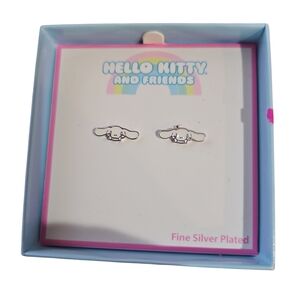 Hello Kitty And Friends Sanrio Cinnamoroil Fine Silver Plated Earrings